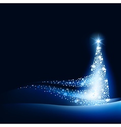 Abstract Christmas Tree vector image
