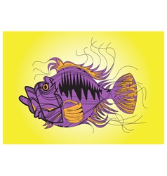 Fish vector image