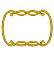 Rope frame vector image