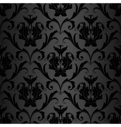Black wallpaper pattern vector image
