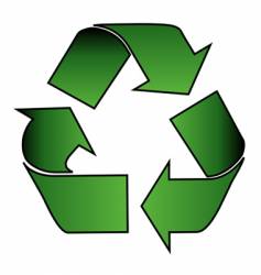 Recycle symbol vector image