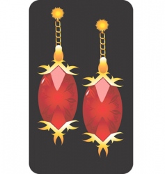 Golden earnings vector image