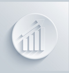 Light circle icon Eps10 vector image