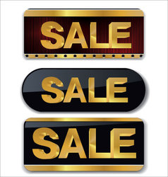 Sale banner vector image