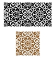 Arabic seamless ornament in retro style vector image