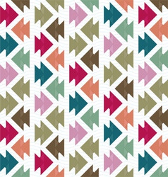 Origami fish pattern vector image