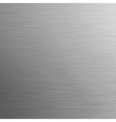 Brushed metal template background vector image