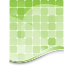 Green abstract background template vector image