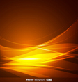 Abstract gold wave background vector image