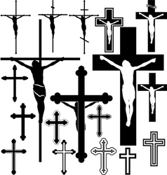 Jcross vector image