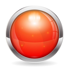 Red Button vector image