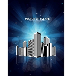 Cityscape vector image