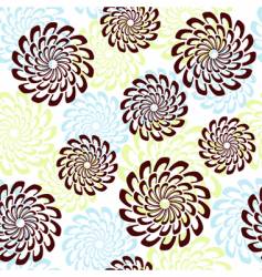 Floral background vector image
