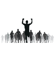 Runners vector image