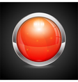 Red Button vector image