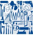 Tools silhouettes vector image