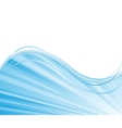 Blue colored ray background vector image