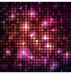 Circular halftone background vector image