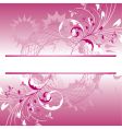 Floral frames vector image