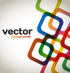 Colorful Abstract Squares vector image