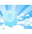 Education background vector image