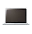 Laptop computer vector image