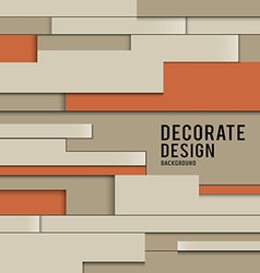 Abstract wallpaper Interior design background vector image