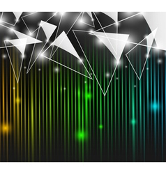 Abstract glass background vector image