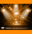 Concert lights vector image
