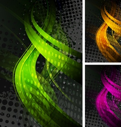 Bright backdrops vector image