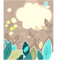 Summer card vector image