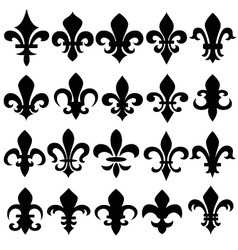 Fleur de lys symbol vector image