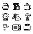 Kitchenware icons vector image