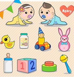 Baby vector image