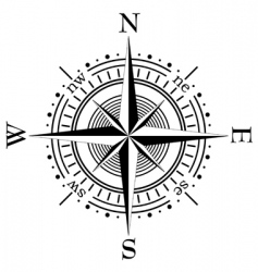 Compass vector image