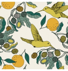 Nature background vector image