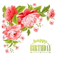 Frame with peonies Frame with peonies vector image