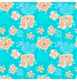 Ornate floral endless pattern vector image