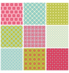 Seamless colorful background vector image