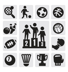 Sports icons Sports icons vector image