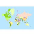 World map vector image