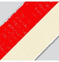 Indonesian grunge flag Indonesian grunge flag vector image