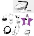 House objects vector image