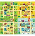 City map vector image
