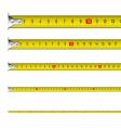 Tape measure in centimeters vector image