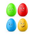 Easter eggs vector image