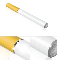 Electronic cigarette vector image