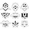 Soccer badge vector image