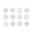 Moscow russia - april 20 2017 collection of vector image