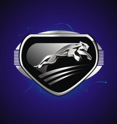 Hitch shield Hitch shield vector image